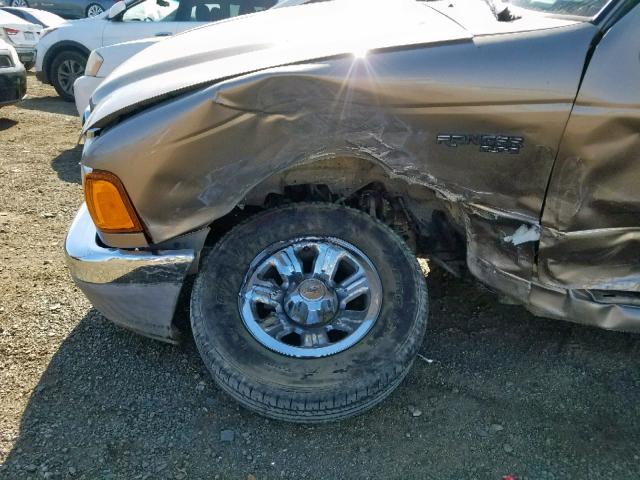 1FTYR44U15PA94661 - 2005 FORD RANGER SUP TAN photo 10