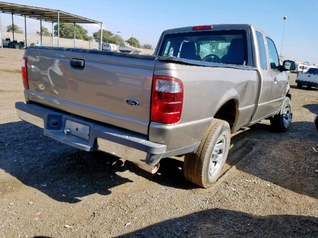 1FTYR44U15PA94661 - 2005 FORD RANGER SUP TAN photo 4