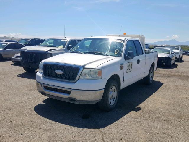 1FTPX14597NA54822 - 2007 FORD F150 WHITE photo 2