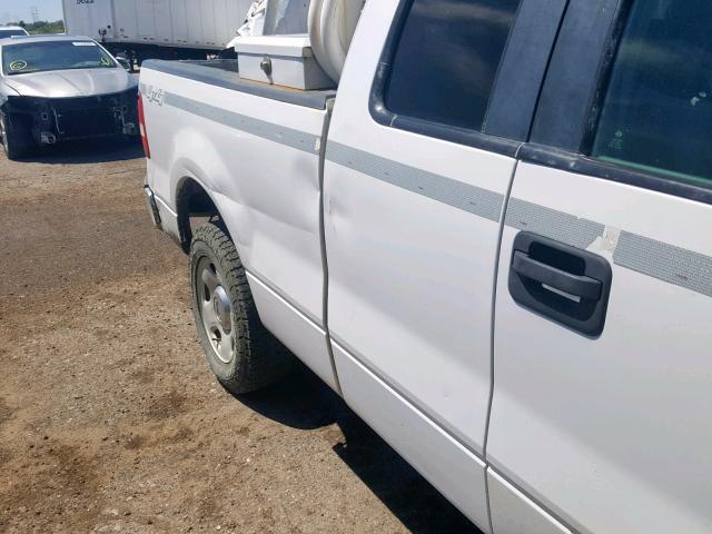 1FTPX14597NA54822 - 2007 FORD F150 WHITE photo 9