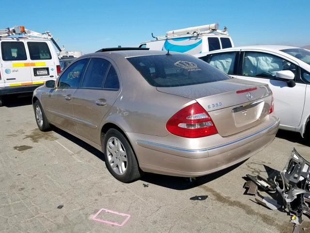 WDBUF56J76A791481 - 2006 MERCEDES-BENZ E 350 GOLD photo 3