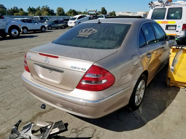 WDBUF56J76A791481 - 2006 MERCEDES-BENZ E 350 GOLD photo 4