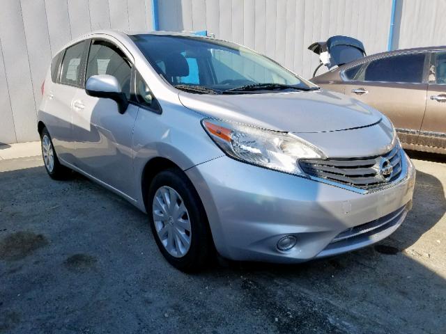 3N1CE2CP3EL375879 - 2014 NISSAN VERSA NOTE SILVER photo 1