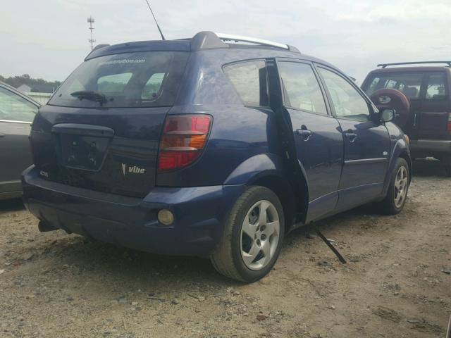 5Y2SL64813Z480357 - 2003 PONTIAC VIBE BLUE photo 4