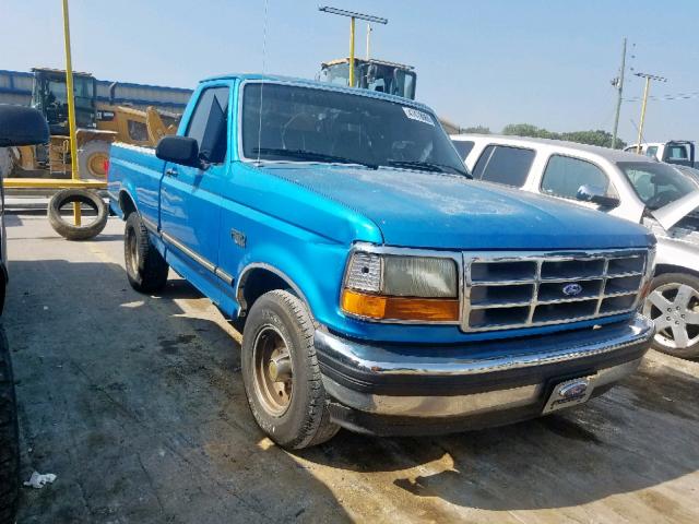 1FTEF15N3SNA36530 - 1995 FORD F150 BLUE photo 1