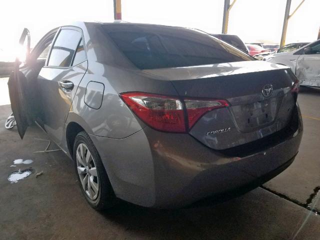 5YFBURHEXFP327005 - 2015 TOYOTA COROLLA L TAN photo 3