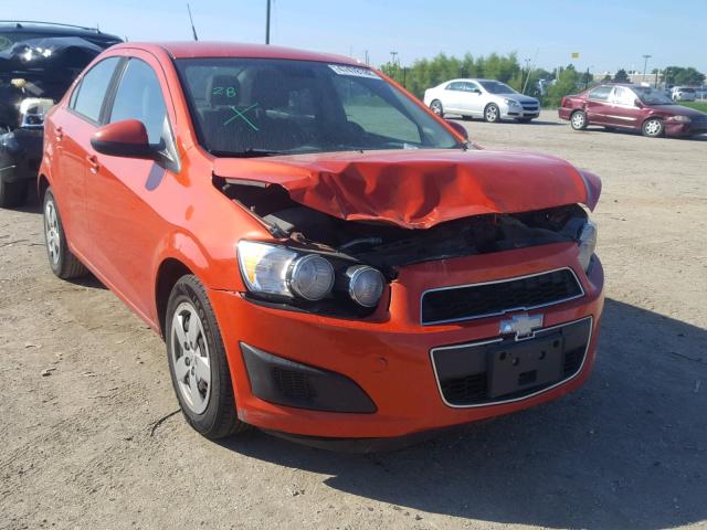 1G1JA5SH8D4168879 - 2013 CHEVROLET SONIC LS 红色 照片 1