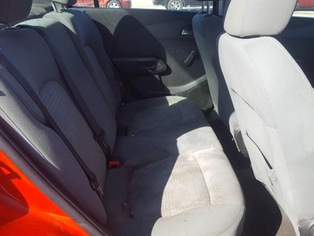 1G1JA5SH8D4168879 - 2013 CHEVROLET SONIC LS 红色 照片 6