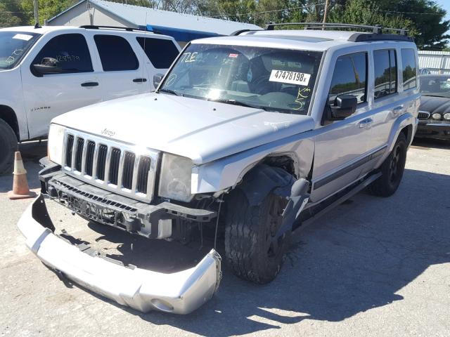 1J8HG48K17C602757 - 2007 JEEP COMMANDER SILVER photo 2