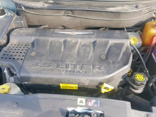 2C8GM68494R583532 - 2004 CHRYSLER PACIFICA BLUE photo 7