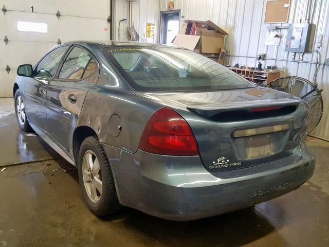 2G2WP552761140769 - 2006 PONTIAC GRAND PRIX BLUE photo 3