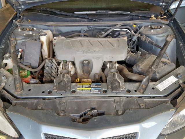 2G2WP552761140769 - 2006 PONTIAC GRAND PRIX BLUE photo 7