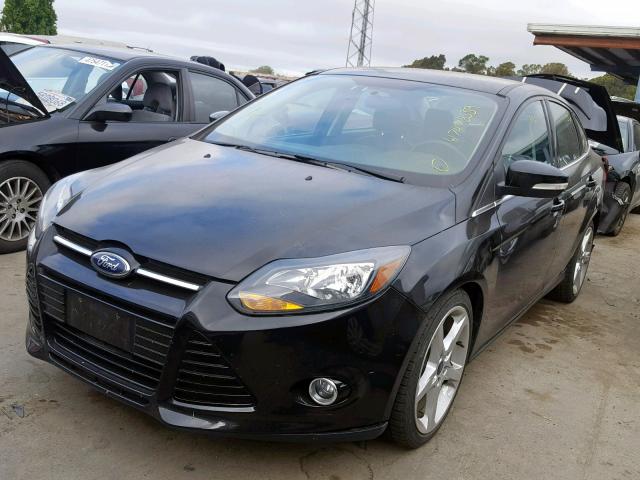 1FADP3J24EL382558 - 2014 FORD FOCUS TITA BLACK photo 2