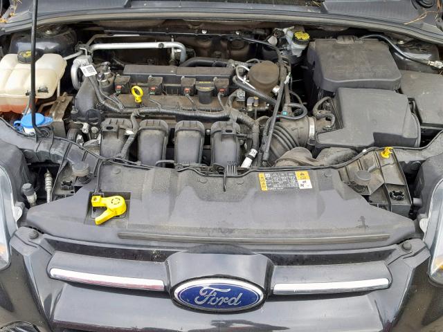 1FADP3J24EL382558 - 2014 FORD FOCUS TITA BLACK photo 7