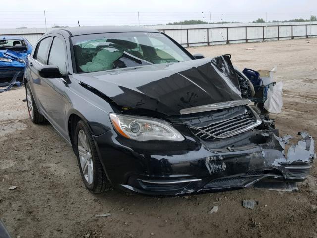 1C3CCBBB5DN735603 - 2013 CHRYSLER 200 TOURIN BLACK photo 1