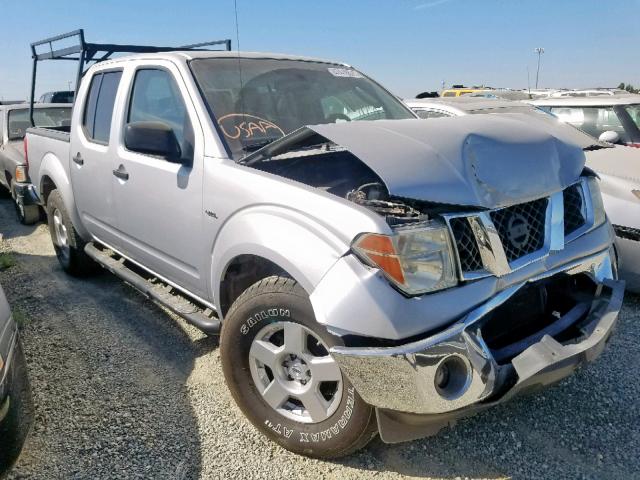 1N6AD07U18C413103 - 2008 NISSAN FRONTIER C SILVER photo 1