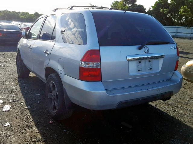 2HNYD18823H540077 - 2003 ACURA MDX TOURIN GRAY photo 3