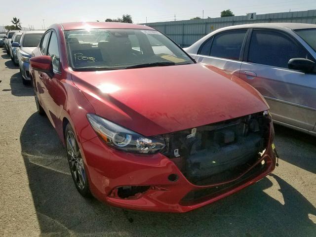 3MZBN1V34JM267270 - 2018 MAZDA 3 TOURING RED photo 1