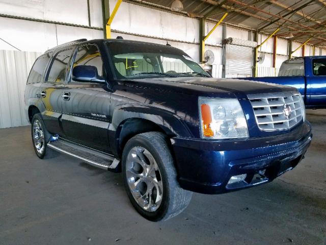 1GYEK63NX4R259164 - 2004 CADILLAC ESCALADE L BLUE photo 1