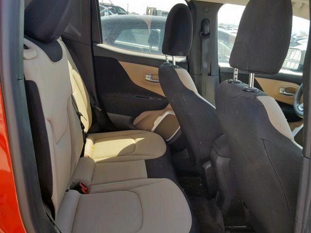 ZACCJBAWXGPE04274 - 2016 JEEP RENEGADE S Qırmızı foto 6