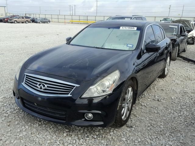 JN1CV6AP5BM503714 - 2011 INFINITI G37 BASE BLACK photo 2