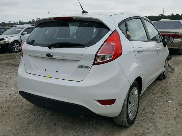 3FADP4TJ5EM206675 - 2014 FORD FIESTA S WHITE photo 4