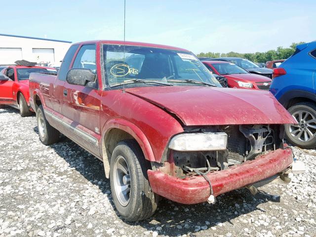 1GCCS1955Y8310914 - 2000 CHEVROLET S TRUCK S1 RED photo 1