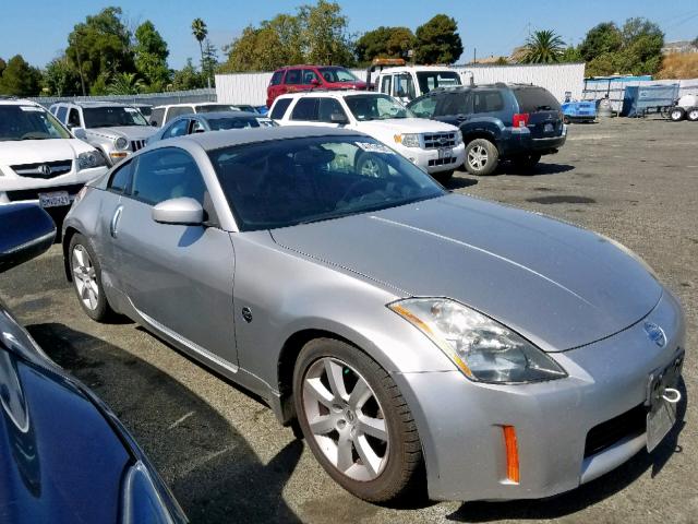 JN1AZ34E43T005497 - 2003 NISSAN 350Z COUPE SILVER photo 1