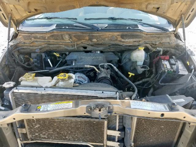 1D7HA18268J110252 - 2008 DODGE RAM 1500 S CREAM photo 7