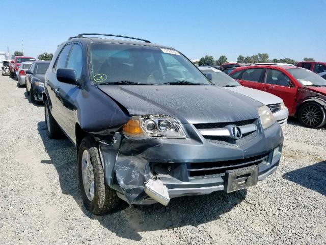 2HNYD18986H523541 - 2006 ACURA MDX TOURIN CHARCOAL photo 1