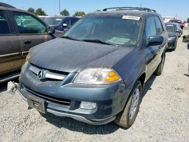 2HNYD18986H523541 - 2006 ACURA MDX TOURIN CHARCOAL photo 2