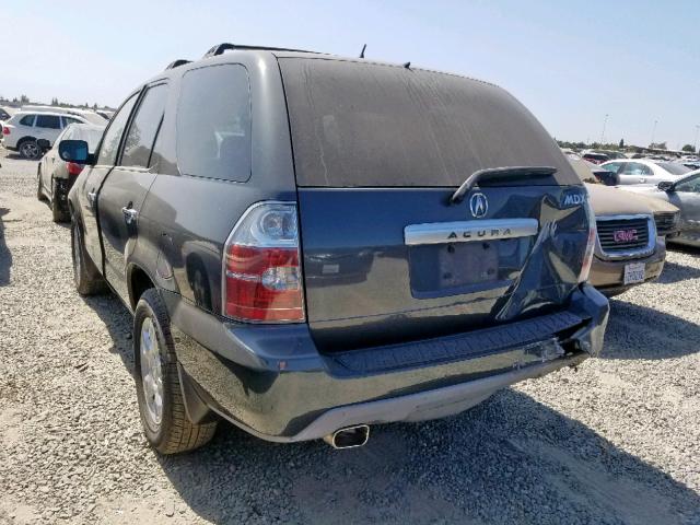 2HNYD18986H523541 - 2006 ACURA MDX TOURIN CHARCOAL photo 3