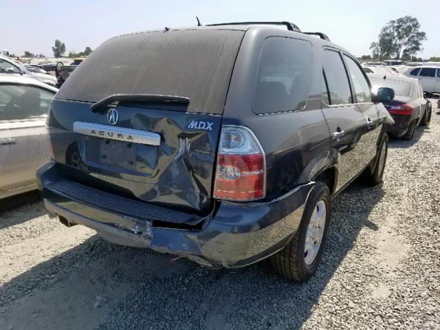 2HNYD18986H523541 - 2006 ACURA MDX TOURIN CHARCOAL photo 4