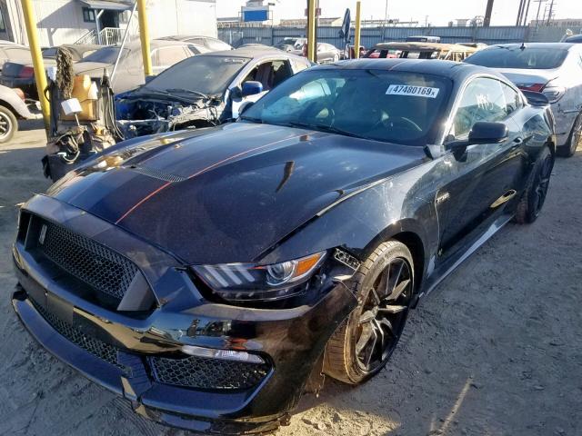 1FA6P8JZ3G5523002 - 2016 FORD MUSTANG SH BLACK photo 2