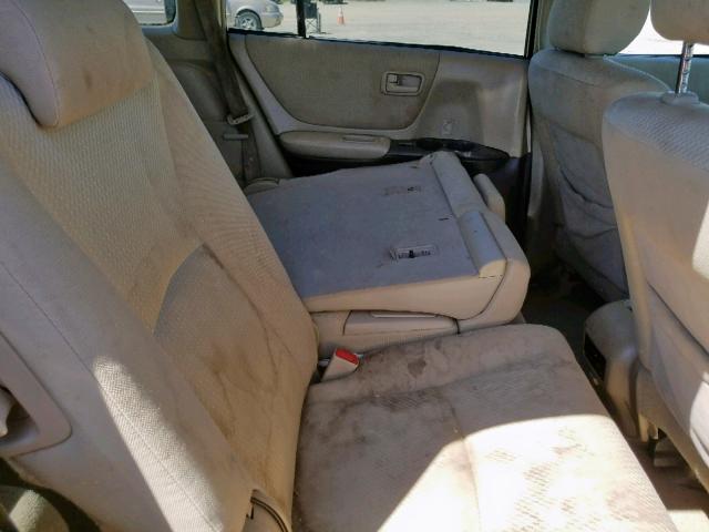 JTEDP21A960106788 - 2006 TOYOTA HIGHLANDER RED photo 6