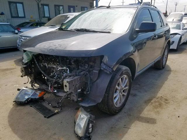 2FMDK48C17BB16975 - 2007 FORD EDGE SEL CHARCOAL photo 2