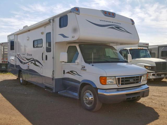 1FDXE45S26DB20526 - 2007 WINNEBAGO MOTORHOME WHITE photo 1