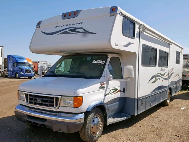 1FDXE45S26DB20526 - 2007 WINNEBAGO MOTORHOME WHITE photo 2