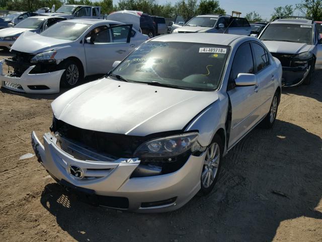 JM1BK323771745439 - 2007 MAZDA 3 S SILVER photo 2