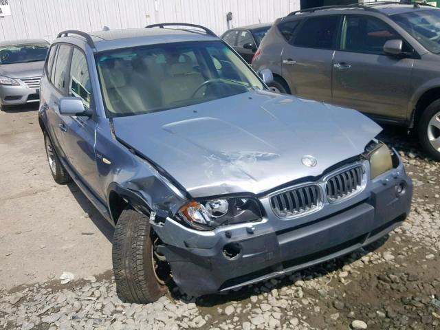 WBXPA93415WD11185 - 2005 BMW X3 3.0I BLUE photo 1