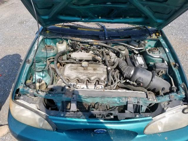 3FAFP15P7WR225080 - 1998 FORD ESCORT SE TURQUOISE photo 7