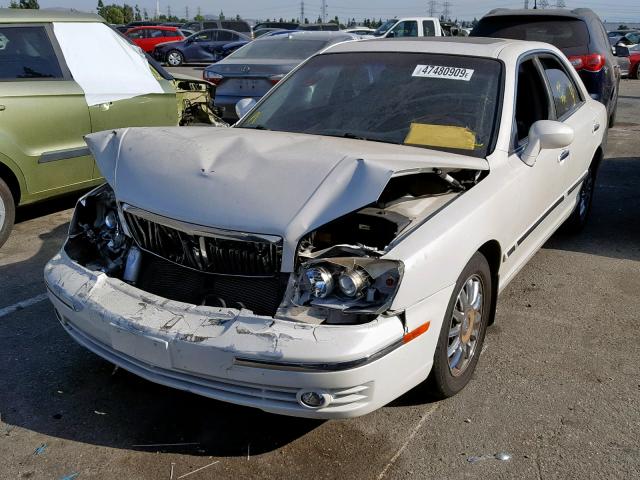 KMHFU45E44A349443 - 2004 HYUNDAI XG 350 WHITE photo 2