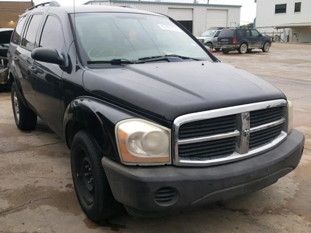 1D4HB38N15F589016 - 2005 DODGE DURANGO ST BLACK photo 1