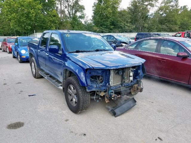 1GCHTDFE0C8109908 - 2012 CHEVROLET COLORADO L BLUE photo 1