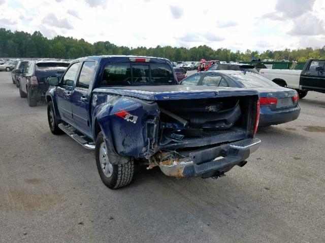 1GCHTDFE0C8109908 - 2012 CHEVROLET COLORADO L BLUE photo 3