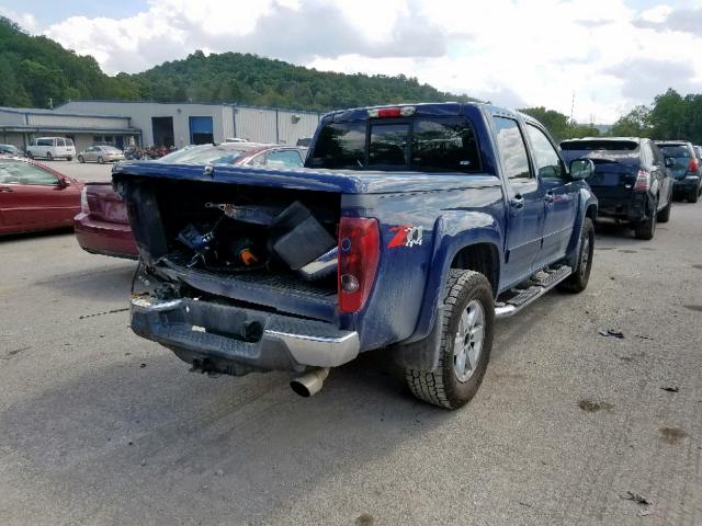 1GCHTDFE0C8109908 - 2012 CHEVROLET COLORADO L BLUE photo 4