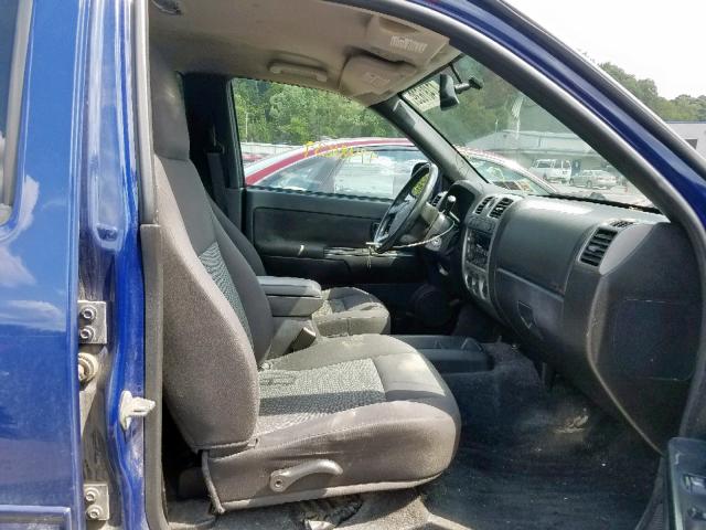 1GCHTDFE0C8109908 - 2012 CHEVROLET COLORADO L BLUE photo 5