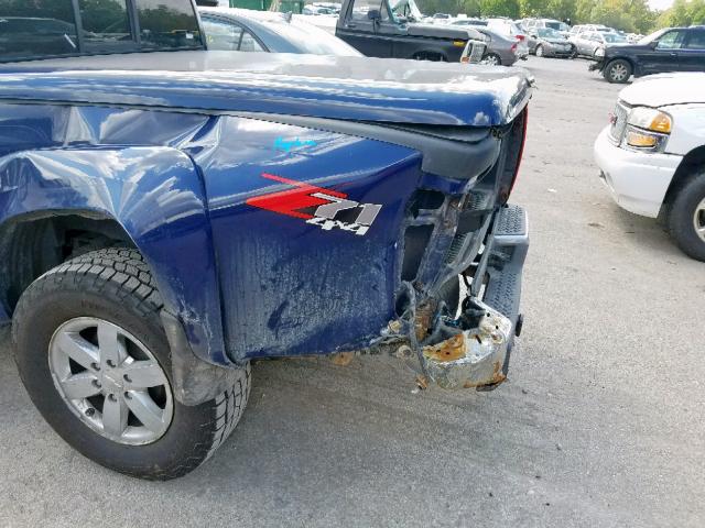 1GCHTDFE0C8109908 - 2012 CHEVROLET COLORADO L BLUE photo 9