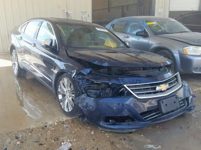 1G1145S35GU153014 - 2016 CHEVROLET IMPALA LTZ BLUE photo 1