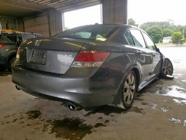 1HGCP3F82AA009240 - 2010 HONDA ACCORD EXL GRAY photo 4